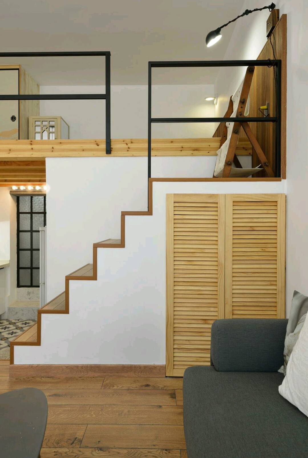 50平小户型装修楼梯柜设计图