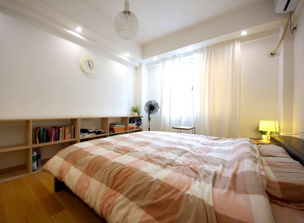 日式简约风格交换空间卧室装修搭配图