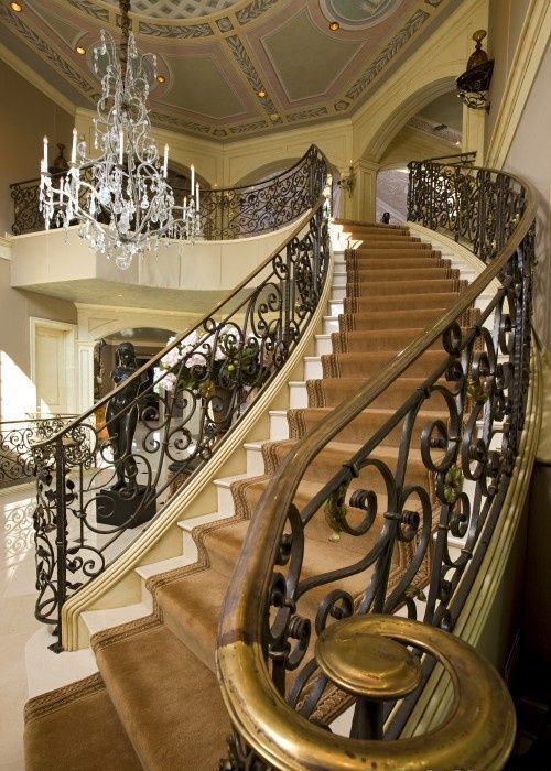 欧式风格整体楼梯装修设计图